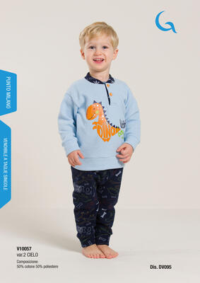 PIGIAMA NEONATO M/L V10057 Ingrosso Pigiami 0/16 Anni Tellini S.r.l.